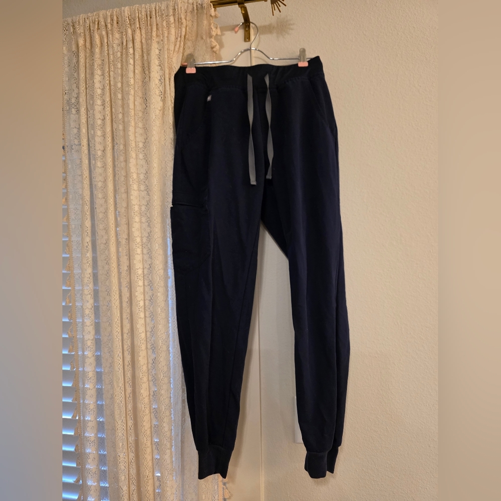 Figs Size Small Navy Blue Joggers